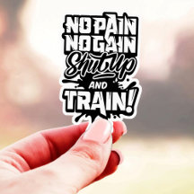 No Pain No Gain Gym Motivation - Exercice Fitness