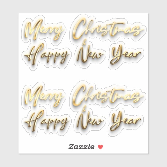 Sticker Noël 14 (Feuille)