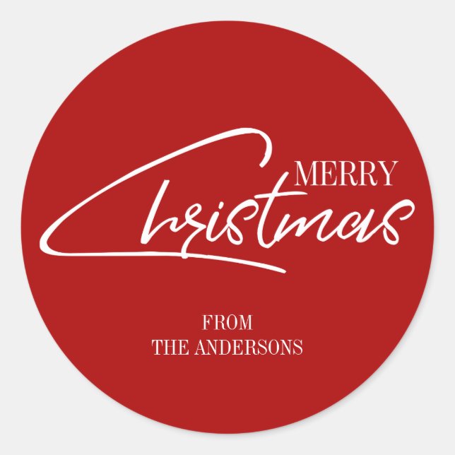 Sticker Noël Nostalgique (Devant)