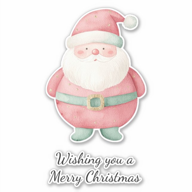 Sticker Noël Père Noël (Devant)