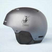 Noir Chic Monogramme Nom du logo Entreprise Casque