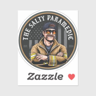 Sticker noir HD Parfait Salty