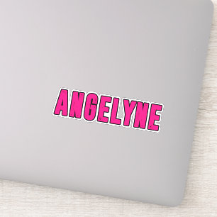 Sticker Nom Angelyne