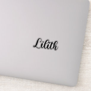 Sticker Nom de la ilith - Calligraphie manuscrite