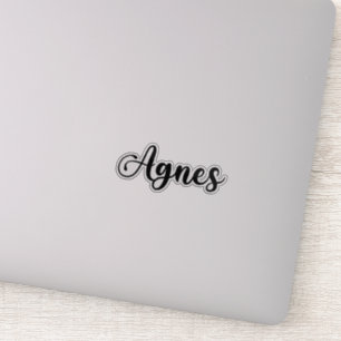Sticker Nom de l'agence - Calligraphie manuscrite