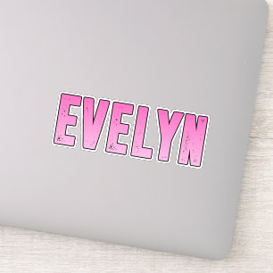 Sticker Nom d'Evelyn