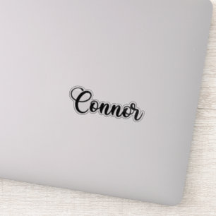 Sticker Nom du connecteur - Calligraphie manuscrite