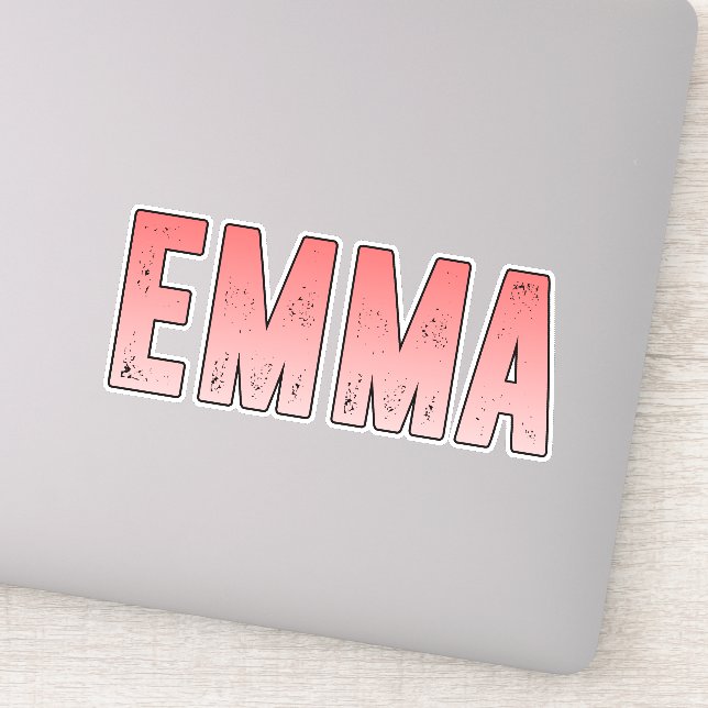 Sticker Nom Emma (Détail)