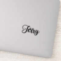 Nom Jerry - Calligraphie manuscrite