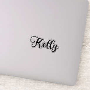 Sticker Nom Kelly - Calligraphie manuscrite