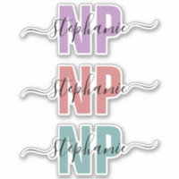 Nom personnalisé NP Nurse Praticien Personnalisé