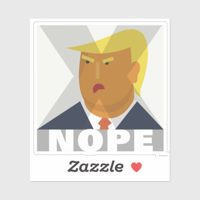 Sticker Non à la corde. (Feuille)