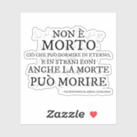 "Non è morto..." - Il verso del Necronomicon