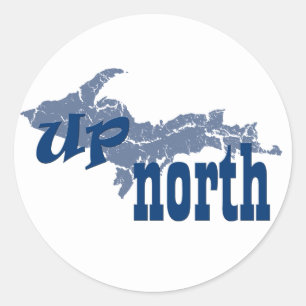 Sticker nord de la péninsule du Michigan