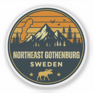 Sticker Nord-est de Göteborg, Suède Sverige