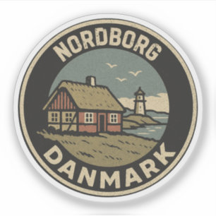 Sticker Nordborg, Danemark Danmark 