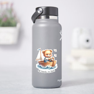 Sticker Nounours Marin