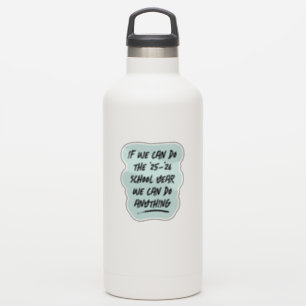 Sticker Nous pouvons faire n'importe quoi mignon année ins