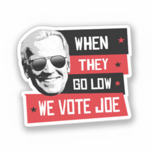 Sticker Nous votons Joe