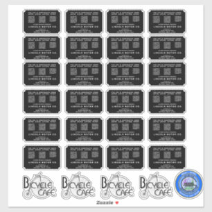 STICKER NOUVEAU BÂTIMENT TRANSPARENT EN PLAQUE DE BREVET