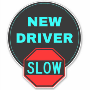 Sticker Nouveau conducteur Signal (Conduite En Sécurité Le