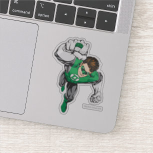 Sticker Nouveau poinçon vert de lanterne