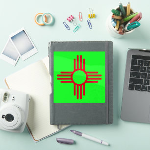Sticker Nouveau Soleil Zia du Mexique Vert