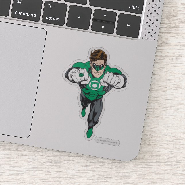 Sticker Nouveau vol de lanterne verte (Détail)