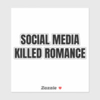 Nouveaux médias sociaux ont tué la romance