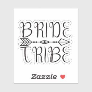 Sticker Nouvelle tribu de la mariée