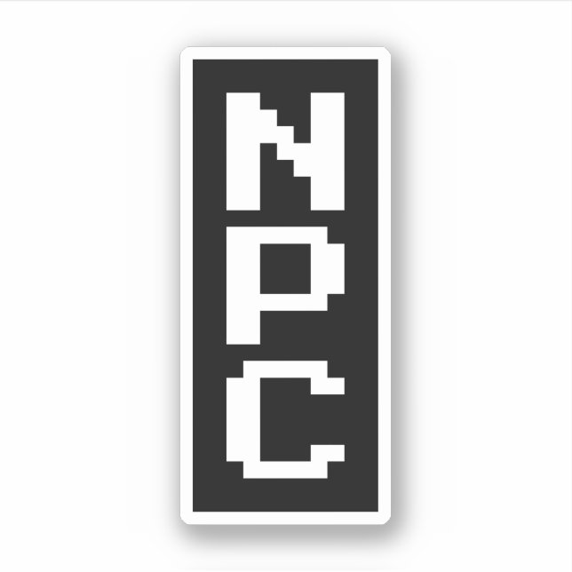 Sticker NPC - Caractère non jouable (Devant)