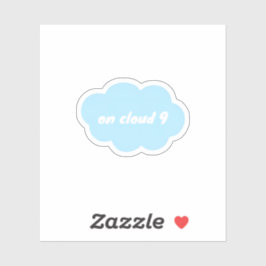Sticker Nuage 9