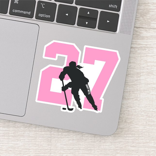 Sticker numérique du joueur de hockey sur glace ro (Détail)