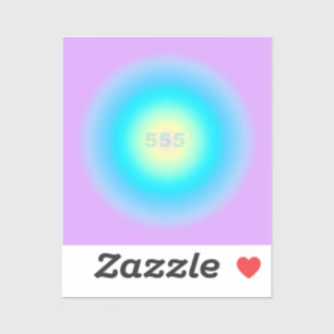 Sticker Numéros D'Angle 555 - Changements À L'Horizon