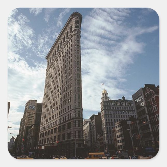 Sticker NYC Flatiron Gebäude Fuller New York City (Vorderseite)