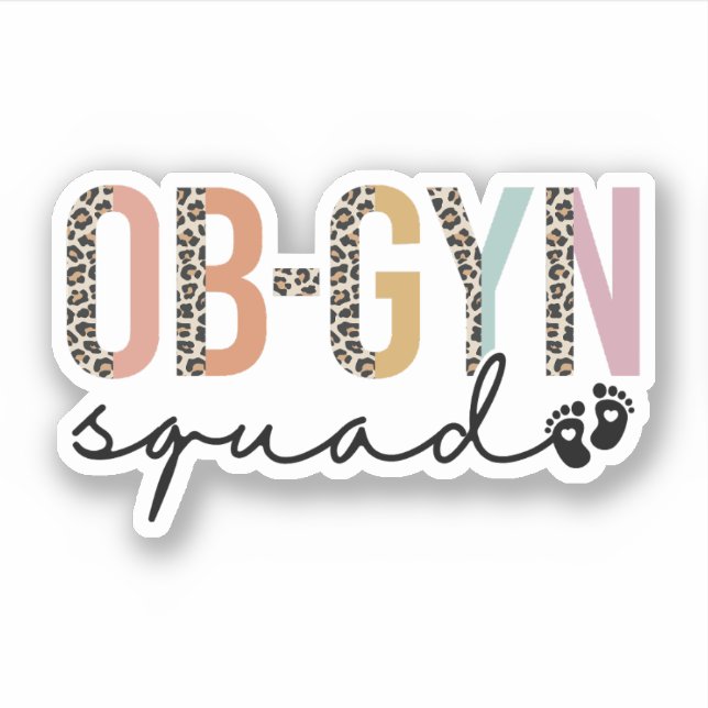 Sticker Ob-Gyn Gynécologue Gynécologue Gynécologue OBGYN I (Devant)
