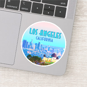 Sticker Observatoire Griffith de Los Angeles en Californie