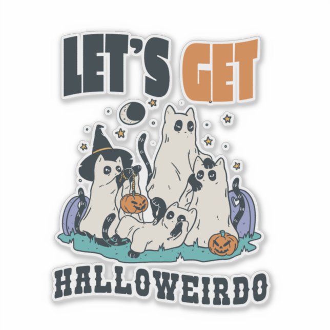 STICKER OBTENONS HALLOWEIRDO (Devant)