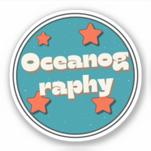 Sticker Océanographie