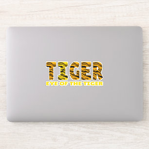 Sticker Oeil du tigre