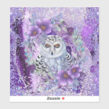 OEuvre de déesse de hibou neigeux par Renee