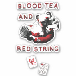 Sticker of Mouse from Blood Tea and Red String