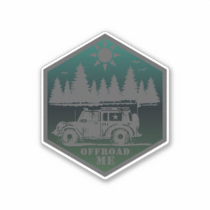 Sticker OFF ROAD ME Wilderness GW