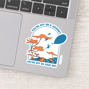 Sticker Oh, les Endroits Où Tu Irass! "En Route Pour un Vo