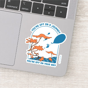 Sticker Oh, Les Endroits Où Tu Vas Aller ! "Pars en voyage