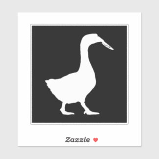 Sticker Oie avec couteau - Jeu d'oie sans titre