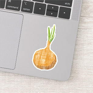 Sticker Oignon vert