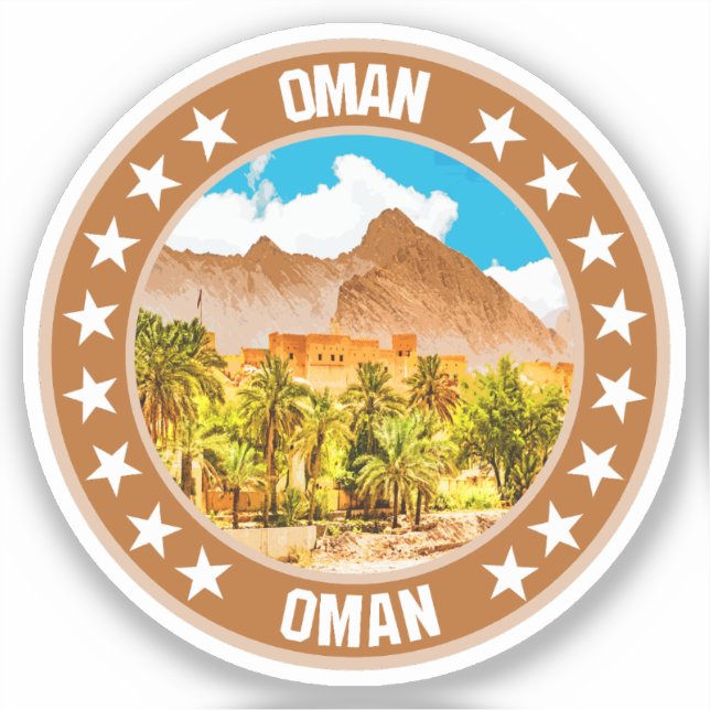 Sticker Oman (Recto)