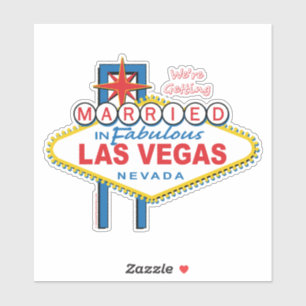 Sticker On se marie dans le fabuleux Las Vegas Nevada