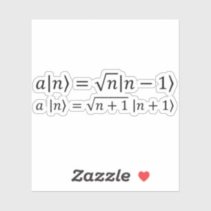 Sticker Opérateurs De Création Et D'Annihilation